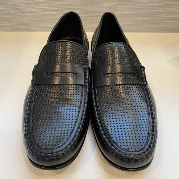 BOSTONIAN NIB Black 13M Studio Dival Loafers
